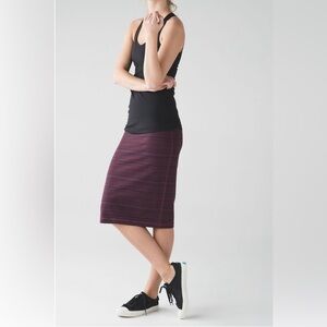Lululemon Tube And From Skirt